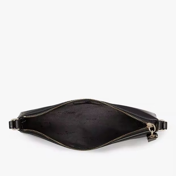 Kate Spade “Sadie” black Saffiano leather crossbody shoulder bag purse - Picture 4 of 7